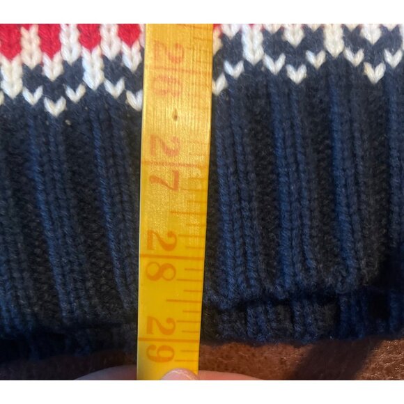 Festified 3XL Reindeer Threesome Sweater Navy Holiday Ugly Christmas Knit  NWT - Picture 4 of 9